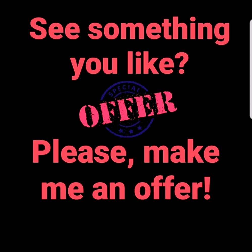 Reasonable offers are always welcome!